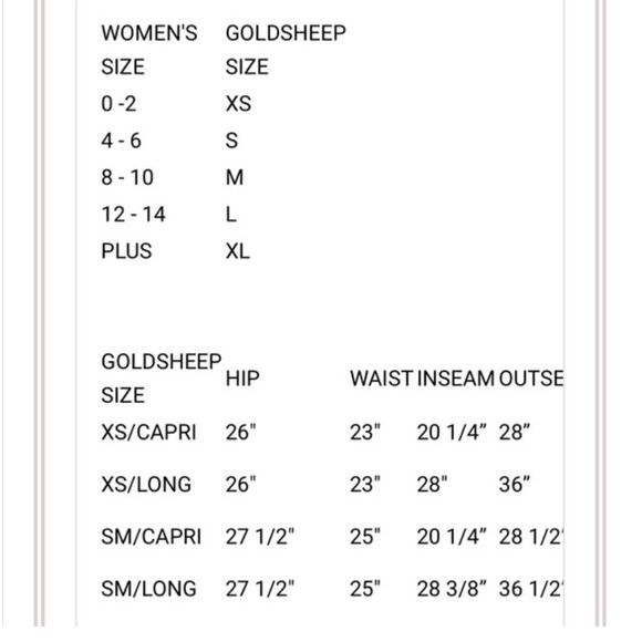 EXCELLENT CONDITION SIZE XS GOLDSHEEP MUDCLOTH PRINT LEGGINGS - Picture 11 of 11